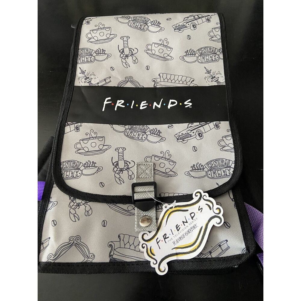 ‘FRIENDS’ Small Foldable Backpack (NWT) - Picture 8 of 8